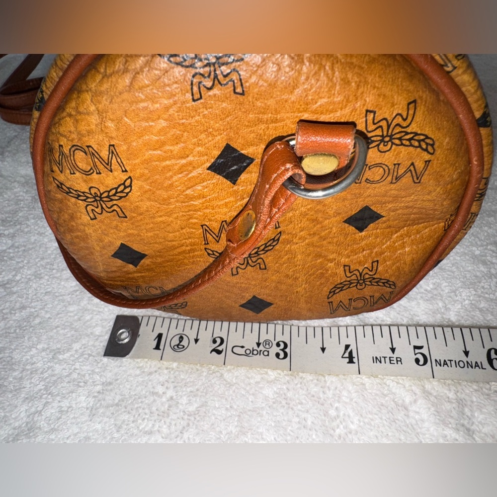 MCM Vintage Visetos Crossbody bag. Made in Germany. - Picture 13 of 15
